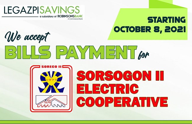 Legazpi Savings Bank Advisory